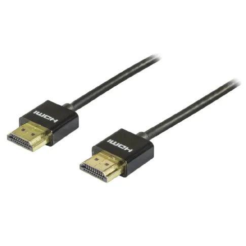 Bilde av best pris DELTACO DELTACO tynn HDMI-kabel, 1m, svart Bilde,Kablar