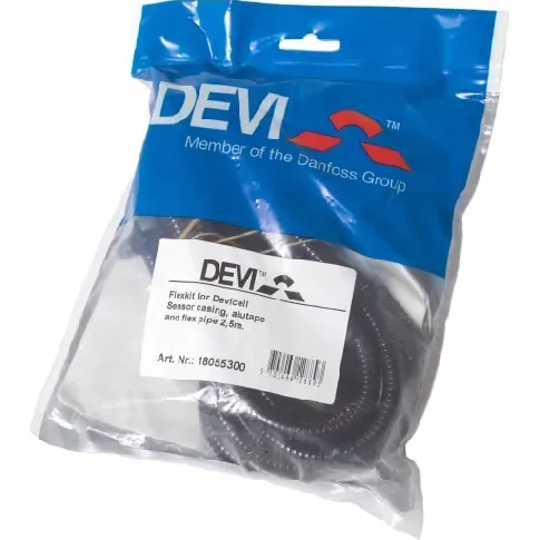 Bilde av best pris DEVI Flexrør for tilkobling, Ø6,7 mm, 2,5 meter Tekniske installasjoner > Varme