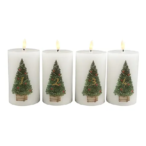Bilde av best pris DGA - Advent candles LED - Christmas trees (15001024) - Hjemme og kjøkken