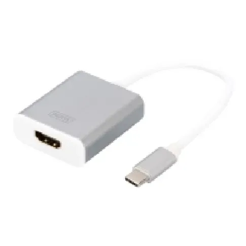 Bilde av best pris DIGITUS - Ekstern videoadapter - USB-C - HDMI - aluminium PC-Komponenter - Skjermkort & Tilbehør - USB skjermkort