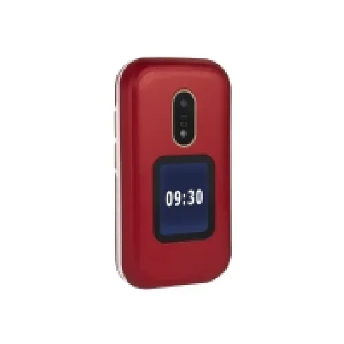 Bilde av best pris DORO 6060 - Funksjonstelefon - dobbelt-SIM - microSD slot - 320 x 240 piksler - rear camera 3 MP - rød Tele & GPS - Mobiltelefoner - Alle mobiltelefoner