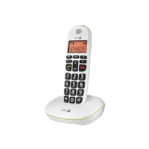 Bilde av best pris DORO PhoneEasy 100w - Trådløs telefon med anrops-ID - DECT\GAP - hvit Tele & GPS - Fastnett & IP telefoner - Alle fastnett telefoner