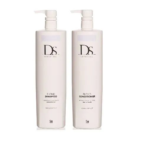 Bilde av best pris DS - Sim Sensitive Blonde Shampoo 1000 ml + DS - Sim Sensitive Blonde Conditioner 1000 ml - Skjønnhet