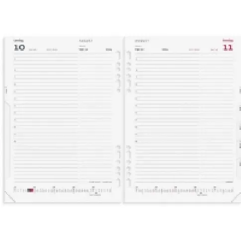 Bilde av best pris Dagkalender System A5 Refill 15x21cm 24 3050 00 Papir & Emballasje - Kalendere & notatbøker - Kalendere