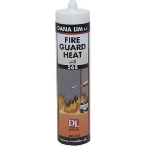 Bilde av best pris Dana Lim Fire Guard Heat 568 ovnkit, 290 ml (Opp til 1200 °C) Verktøy > Tetningmasse &amp; lim