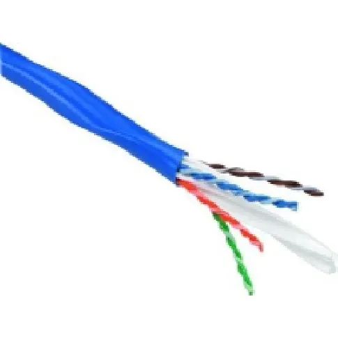 Bilde av best pris Datakabel U/UTP kat.6A LSZH T305mtr blå - (305 meter) PC tilbehør - Kabler og adaptere - Nettverkskabler