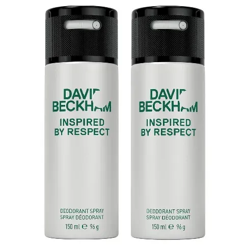 Bilde av best pris David Beckham - 2 x Inspired By Respect Deodorant Spray - Skjønnhet