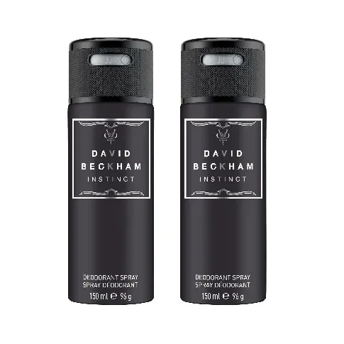 Bilde av best pris David Beckham - 2x Instinct Deodorant Spray 150 ml - Skjønnhet