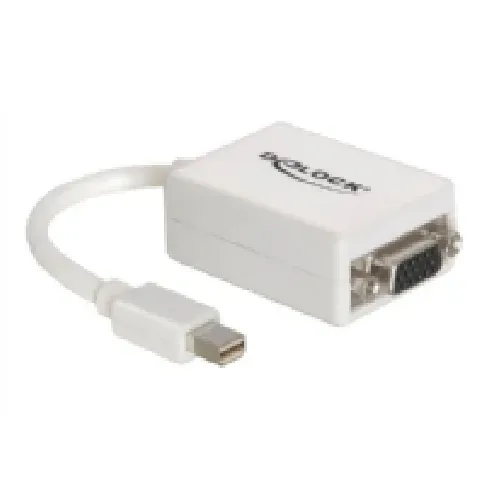Bilde av best pris Delock - VGA-adapter - Mini DisplayPort (hann) til HD-15 (VGA) (hunn) - 18 cm PC tilbehør - Kabler og adaptere - Adaptere