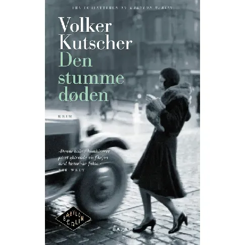 Bilde av best pris Den stumme døden - En krim og spenningsbok av Volker Kutscher