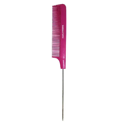 Bilde av best pris Denman DPC1 Pin Tail Comb Pink Hårpleie - Hårbørste og kam