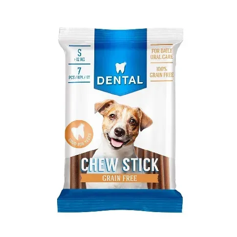 Bilde av best pris Dental Kornfri Tyggeben Multipakk Small (7-pack) Hund - Hundegodteri - Tyggepinner