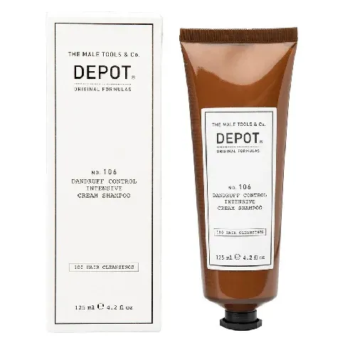 Bilde av best pris Depot No. 106 Dandruff Control Intensive Cream Shampoo 125ml Mann - Hårpleie - Shampoo