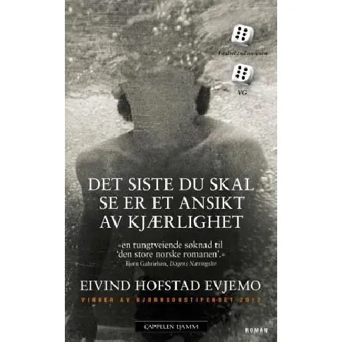 Bilde av best pris Det siste du skal se er et ansikt av kjærlighet av Eivind Hofstad Evjemo - Skjønnlitteratur