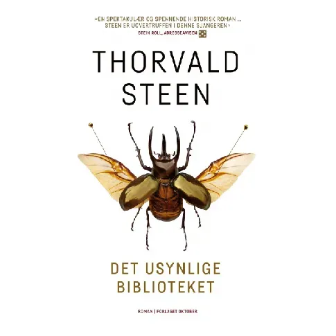 Bilde av best pris Det usynlige biblioteket av Thorvald Steen - Skjønnlitteratur