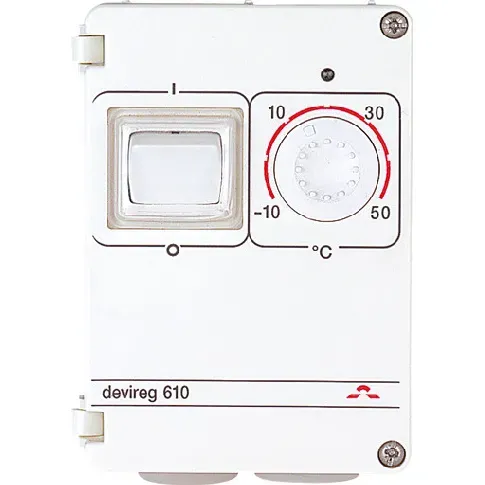 Bilde av best pris Devireg 610 med føler -10-+50' Tekniske installasjoner > Varme