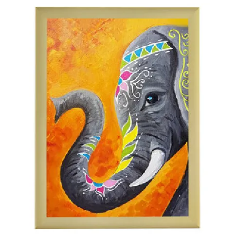 Bilde av best pris Diamond painting Elefant Strikking, pynt, garn og strikkeoppskrifter