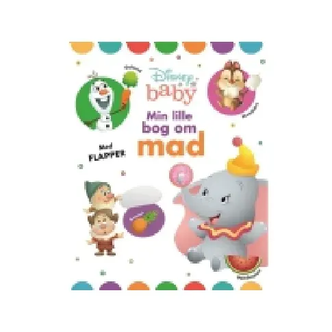 Bilde av best pris Disney Baby Min lille bog om mad Bøker - Bilde- og pappbøker - Pappbøker