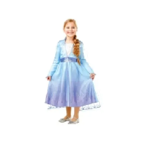 Bilde av best pris Disney Frost 2 ELSA Kjole Udklædningstøj (3-9 år)(Str. 128/L) Leker - Rollespill - Kostymer