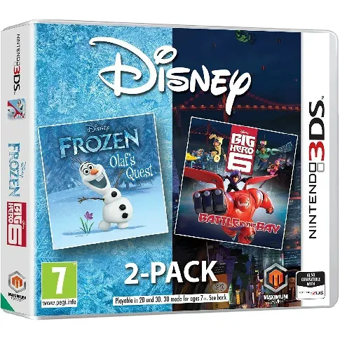 Bilde av best pris Disney Frozen Big Hero 6 Double pack - Videospill og konsoller