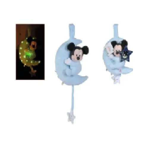 Bilde av best pris Disney Mikke Mus ringleke, glød i mørket, 29 cm Leker - Varmt akkurat nå - 0-6 måneder