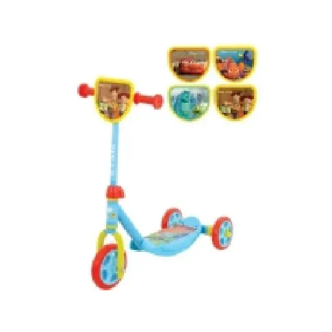 Bilde av best pris Disney Pixar 4-i-1 Deluxe trehjulet løbehjul Utendørs lek - Gå / Løbekøretøjer - Løpehjul