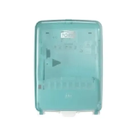 Bilde av best pris Dispenser Tork® Washstation W6, 651420, til håndklædeark på rulle, hvid/turkis Rengjøring - Tørking - Håndkle & Dispensere