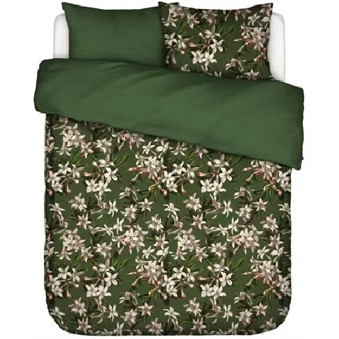Bilde av best pris Dobbelt sengesett - 200x200 cm - Essenza - Verano green - Sateng sengetøy Sengetøy , Dobbelt sengetøy , Dobbelt sengetøy 200x200 cm