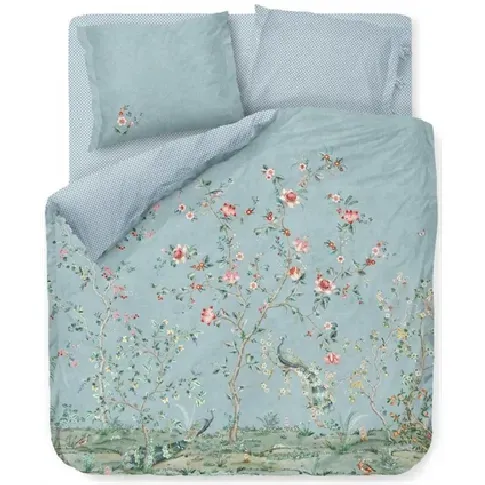 Bilde av best pris Dobbelt sengetøy - Pip Studio - Okinawa Blue - 200x200 cm Sengetøy , Dobbelt sengetøy , Dobbelt sengetøy 200x200 cm