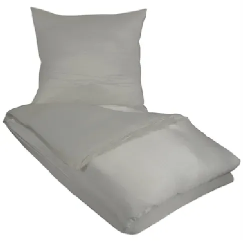 Bilde av best pris Dobbelt silke sengetøy - 200x220 cm - Grå - 100% Silke - Butterfly Silke Sengetøy , Dobbelt sengetøy , Dobbelt sengetøy 200x220 cm