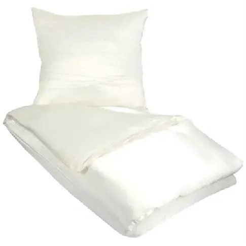 Bilde av best pris Dobbelt silke sengetøy - 200x220 cm - Hvit - 100% Silke - Butterfly Silke Sengetøy , Dobbelt sengetøy , Dobbelt sengetøy 200x220 cm