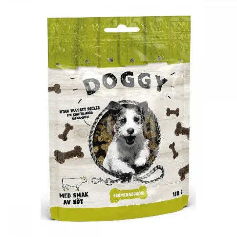 Bilde av best pris Doggy Hundegodteri Biffkjøtt 150 g Hund - Hundegodteri - Godbiter til hund