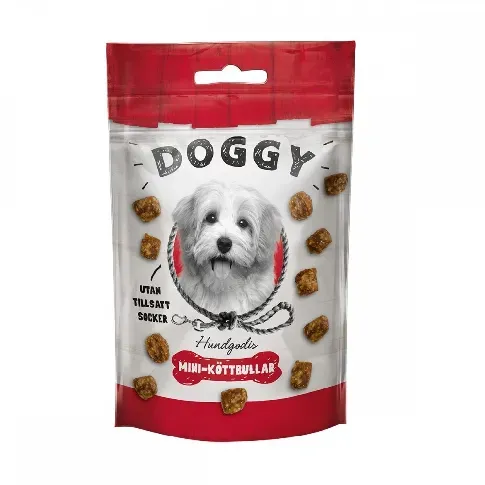 Bilde av best pris Doggy Hundgodis Minikjøttboller 50 g Hund - Hundegodteri - Godbiter til hund