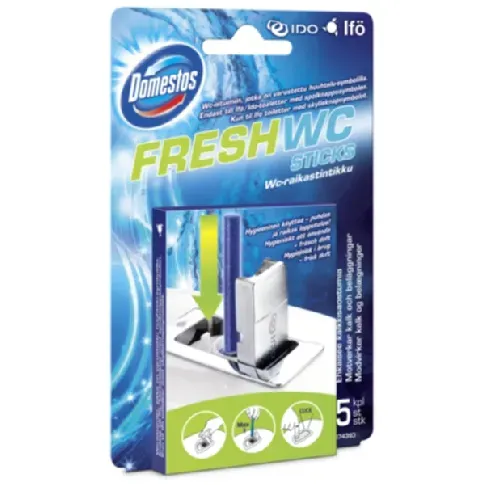Bilde av best pris Domestos Domestos Fresh WC sticks 5-pack Andre rengjøringsprodukter,Rengjøringsmiddel,Rengjøringsutstyr,Re
