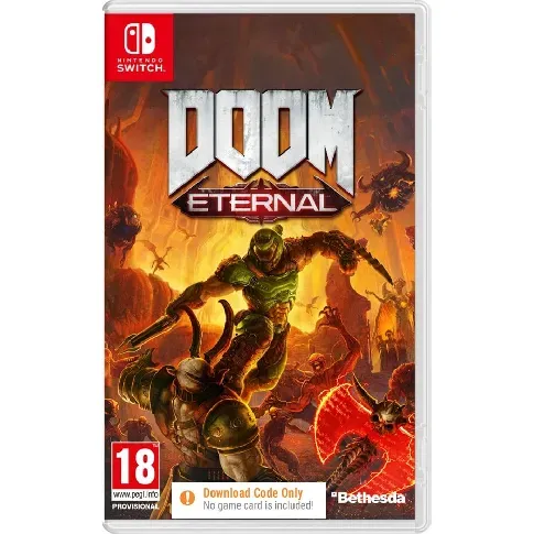 Bilde av best pris Doom Eternal (Code in a Box) - Videospill og konsoller