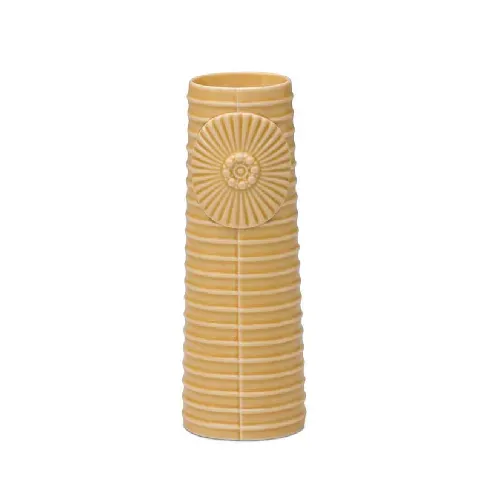Bilde av best pris Dottir - Pipanella Vase Lines Medium - Curry (11327) - Hjemme og kjøkken