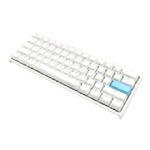 Bilde av best pris Ducky ONE 2 Mini Gaming Tastatur, MX-Blue, RGB-LED, weiß (DE) Gaming - Gaming mus og tastatur - Gaming Tastatur