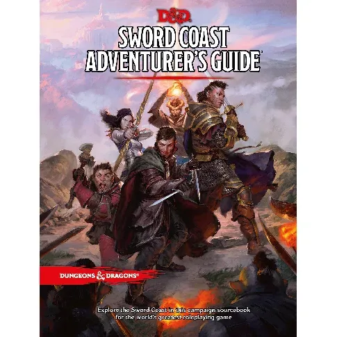 Bilde av best pris Dungeons&Dragons - Role Play - 5th Edition Sword Coast Adventurer's Guide (D&D) - Leker