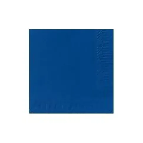 Bilde av best pris Duni - Serviett - Størrelse 33 x 33 cm - avhendbar - mørk blå (en pakke 500) Catering - Duker & servietter - Servietter