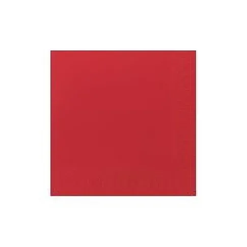 Bilde av best pris Duni - Serviett - Størrelse 33 x 33 cm - avhendbar - rød (en pakke 500) Catering - Duker & servietter - Servietter
