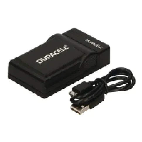 Bilde av best pris Duracell - USB-batterilader - 1 x batterier lader - svart - for GoPro HERO5 HERO6 Elektrisitet og belysning - Batterier - Batteriladere