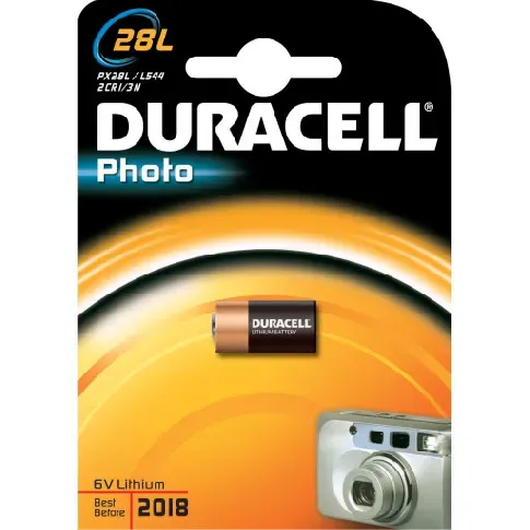 Bilde av best pris Duracell batteri, FOTO 28L, 1 stk. Backuptype - Værktøj
