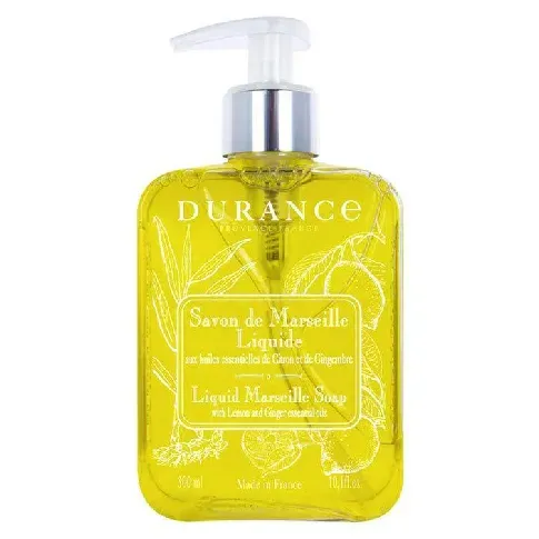 Bilde av best pris Durance Marseille Liquid Soap Lemon Ginger 300ml Hudpleie - Kroppspleie - Håndpleie - Håndsåpe