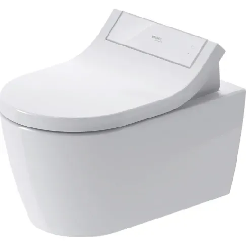 Bilde av best pris Duravit Bento vegghengt toalett, uten skyllekant, antibakteriell, hvit Baderom > Toalettet