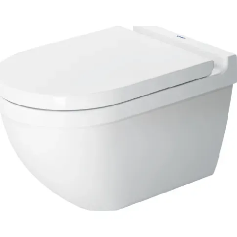 Bilde av best pris Duravit Starck 3 vegghengt toalett, uten skyllekant, rengjøringsvennlig, hvit Baderom > Toalettet