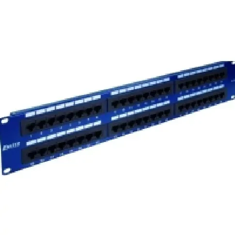Bilde av best pris EMITERNET PANEL 19, 48XRJ45 UTP CAT.5E (2U) BLUE DCN/PPFA652K488C5E PC tilbehør - Nettverk - Patch panel