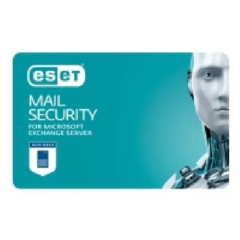Bilde av best pris ESET Mail Security For Microsoft Exchange Server - Abonnementlisensfornyelse (1 år) - 1 bruker - mengde - 26-49 lisenser - Win PC tilbehør - Programvare - Operativsystemer