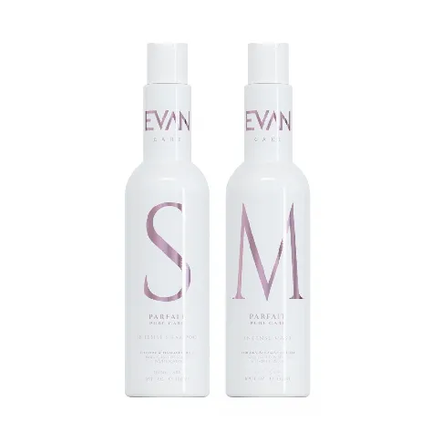 Bilde av best pris EVAN - Parfait Capillary C.S.P Intense Shampoo 500 ml + EVAN - Parfait Capillary C.S.P Intense 2i1 Mask&Conditioner 500 ml - Skjønnhet