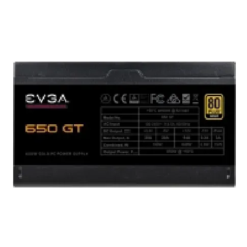 Bilde av best pris EVGA SuperNOVA 650 GT - Strømforsyning (intern) - ATX12V / EPS12V - 80 PLUS Gold - AC 100-240 V - 650 watt PC tilbehør - Ladere og batterier - PC/Server strømforsyning