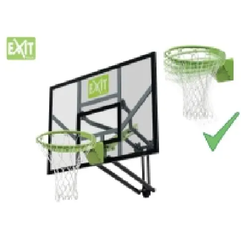 Bilde av best pris EXIT 46.01.11.00, Veggmontering, Rektangulær, Polykarbonat (PC), 23,6 kg Sport & Trening - Sportsutstyr - Basketball